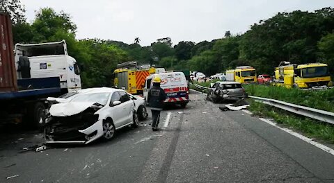 SOUTH AFRICA - Durban - Serious accident on M7 (Videos) (Set 2) (FDr)