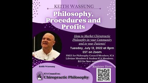 Keith Wassung Webinar: Philosophy, Procedures & Profits