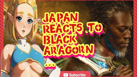 Black Aragorn Japanese Reaction #lordoftherings #blackaragorn #japan