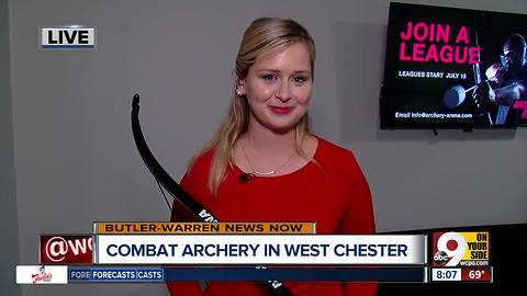 Midwest's first archery combat arena opens in West Chester