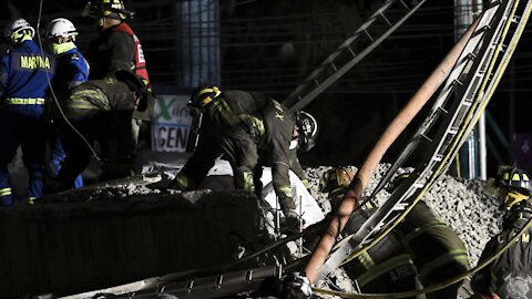 Metro Collapses In Mexico City, Killing 23
