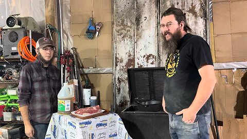 Hillbilly pot roast in cast-iron Dutch oven