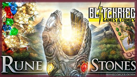 Rune Stones Board Game Unboxing Kickstarter with Expansions
