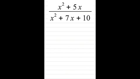 Factorizing