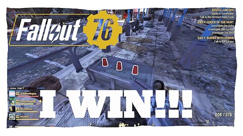 Fallout 76 Things - I WIN!