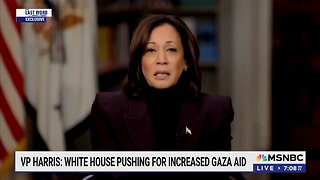 Kamala Tells Israel What To Do In Word Salad