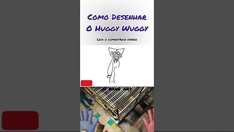 How to Draw Huggy Wuggy