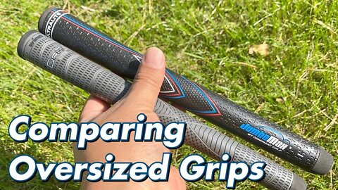 Comparing Oversized Golf Grips: JumboMax UltraLite vs Winn Dri-Tac Lite