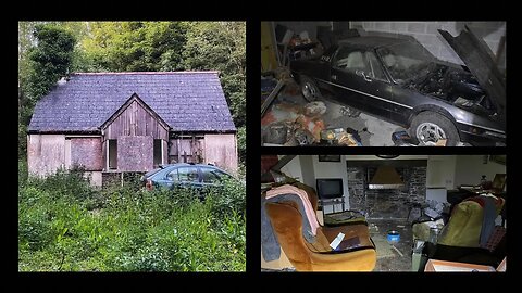 Secret Haven: A Forgotten Cottage of Vintage Wheels