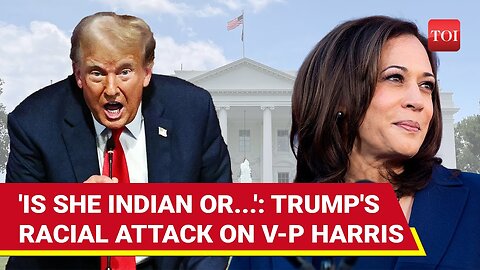 Kamala Harris Rips Trump After Republican Nominee's 'India' Attack | U.S. Election 2024
