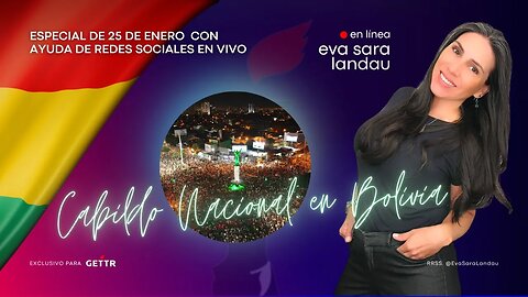 CABILDO NACIONAL EN BOLIVIA - ESPECIAL TOMADO DESDE LAS REDES SOCIALES EN VIVO