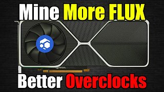 Better FLUX GPU Overclocking!!! | RTX 3070