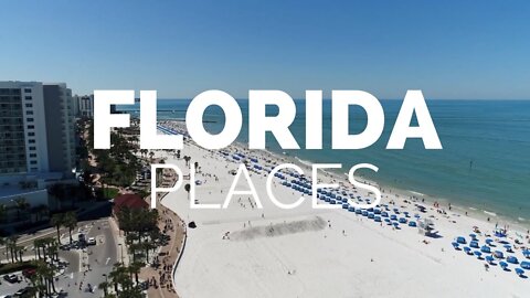 10 Best Places to Visit in Florida - Travel Video - 4K