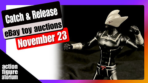 Catch & Release | eBay action figure, toy auctions directly from my heart to you | November