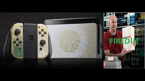 GameStop fires employee for special edition, Legend of Zelda switch OLED Leak.