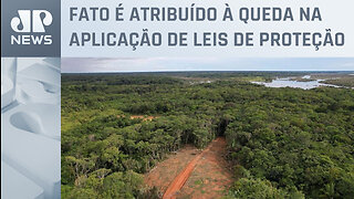 Emissão de carbono na Amazônia aumentou 122% em 2020, diz Inpe