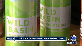 Local craft brewers making "hard seltzers"
