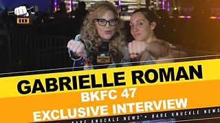 🥊 #GabrielleRoman, a Rising Star in #bkfc Opens Up in Exclusive Interview 🥊 #bkfc47