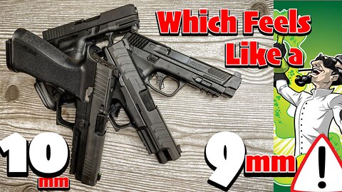 🧪 10mm WITH 9mm GRIP SIZE‼️ | SIG SAUER, Smith & Wesson, Springfield, Glock COMPARISON WHO IS IT❓