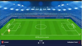 🔴🔴LIVE WATCH [UPDATE] [ARSENAL] 5 VS [Nottingham Forest] 0 || 2ND HALF