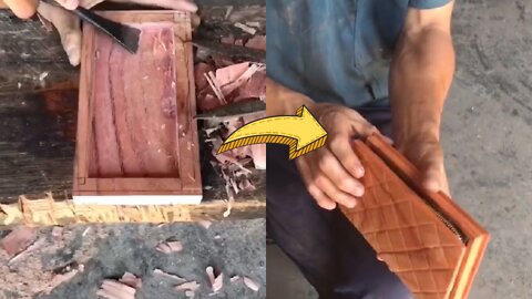 how to make wooden wallet Diy woodworking men