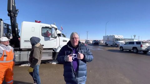 Raw - Milk River Truckers Convoy