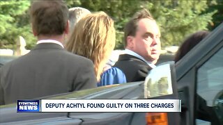 Erie County Sheriff Deputy Kenneth Achtyl found guilty on three charges