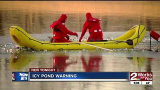 Increase in ice water rescues