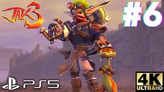 Jak 3 Mission #6: Defeat Seem & Monks In A Leaper Race | PS5, PS4 | 4K (No Commentary Gaming)