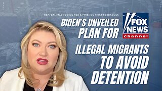 Rep. Cammack Joins F&F First To Talk Biden's Unveiled Plan For Illegal Migrants To Avoid Detention