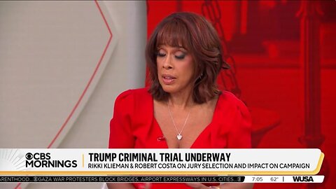 Gayle King Whines People Don't Care Enough About Trump Trial