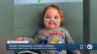 Riverview baby heads home after year-long battle in hospital