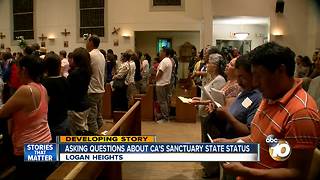Questions about CA's sanctuary state status