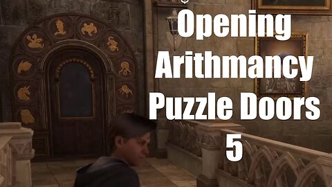 HOGWARTS LEGACY Opening Arithmancy Puzzle Doors 5