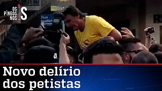 PT espalha fake news sobre a facada em Bolsonaro