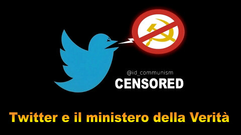 Twitter e il ministero della Verità