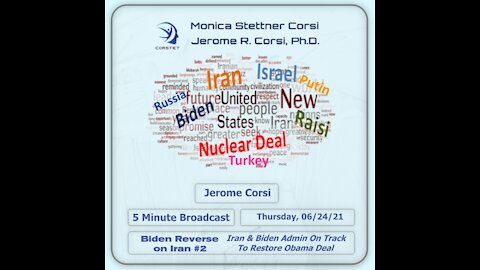 Corstet 5 Minute Overview: BIDEN REVERSE ON IRAN #2 - Iran & Biden Admin to Restore Obama Deal