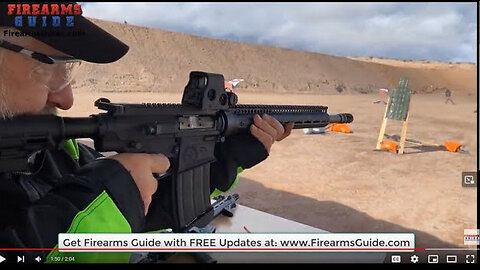 Wilkinson Tactical 12 gauge AR Shotgun - FirearmsGuide.com at the SHOT Show