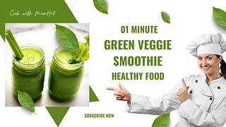 KETO Green Veggie Smoothie | KETO Recipe | Easy Recipes