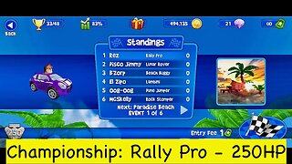 Championship: Rally Pro - 250HP