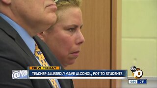 Teacher accused of buying drugs, alcohol for students