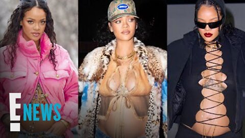 Rihanna's Most ICONIC Pregnancy Looks | E! News