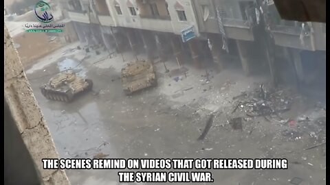 🔴 Ukraine War - Russian Tank Fires Directly At Residential Building • Nearly Hits Person Filming