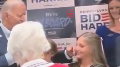 Joe Biden BUSTED On Live TV Inappropriately Touching A Young Girl