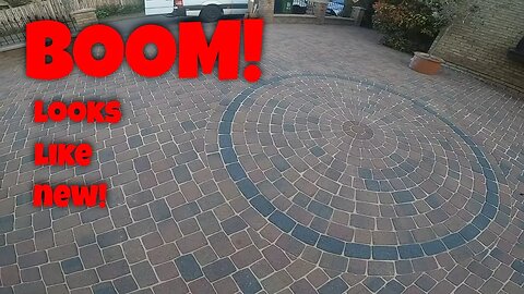 Client Forgot How AMAZING His COBBLE STYLE Driveway Looked, We Reminded Him - SATISFYING RESTORATION