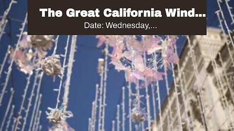 The Great California Wind Energy Ripoff…