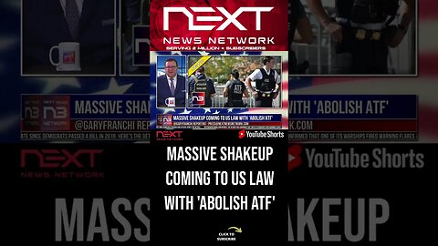 Massive Shakeup Coming To US Law With 'Abolish ATF' #shorts