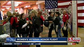 Female veterans go on honor flight