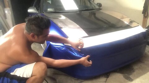 How To Wrap A Front Bumper: MR2 SW20