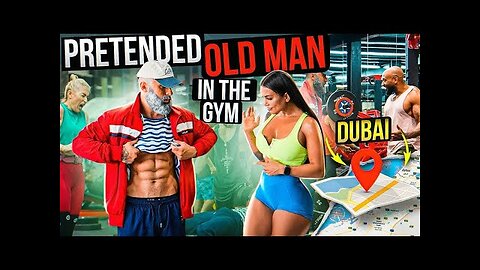 CRAZY OLD MAN pranks GIRL'S in a Gym #1 Aesthetics in public reactions